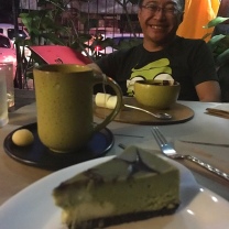 Green Tea and Matcha Cheesecake